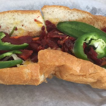 Banh Mi Café - My bahn mi...which actually looks pretty sad here! - Coffee & Tea Near Me - Duluth, Georgia Banh Mi Café - My bahn mi...which actually looks pretty sad here! - Coffee & Tea Near Me - Duluth, Georgia