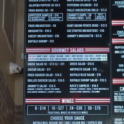 Johnnys Pizza Fuquay - Menu Nov 2025
