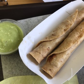 GE Chano's - Taquitos with a side of guacamole - Mexican Near Me - Los Angeles, California