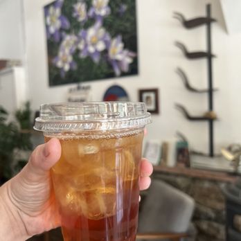 Plume Coffee Bar - Iced tea with lavender! - Coffee & Tea Near Me - Silver Plume, Colorado