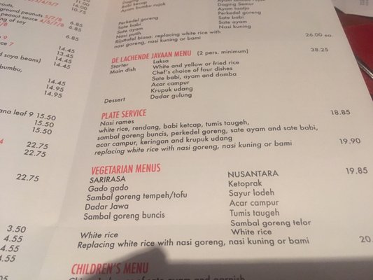 Menu photo 3 De Lachende Javaan Haarlem, NH Menu photo 3 De Lachende Javaan Haarlem, NH