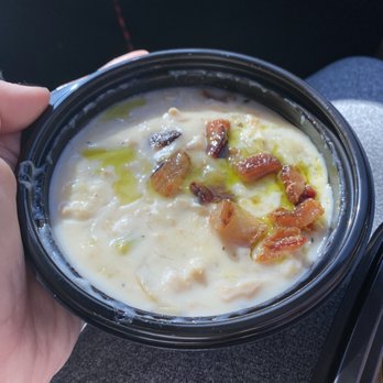 Plank Provisions - New England Clam Chowder Soup - Seafood Near Me - Omaha, Nebraska