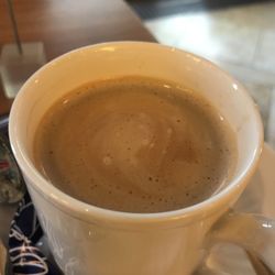 Restaurant Le Train Bleu - Just regular coffee and cream... not bad at all