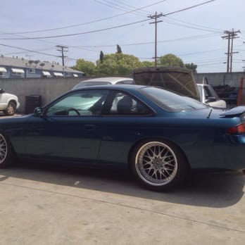 Simon Auto Repair - This is my current turbo s14 at his shop - Auto Repair Near Me - Glendale, California Simon Auto Repair - This is my current turbo s14 at his shop - Auto Repair Near Me - Glendale, California