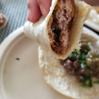 Spanglish Kitchen - Super dry and salty carnitas meat - Mexican Near Me - Alhambra, California