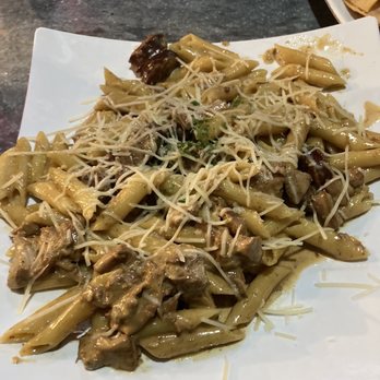 Coosh's Bayou Rouge - Seafood jambalaya with penne - Cajun/Creole Near Me - Tallahassee, Florida