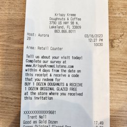 3-16-23 Receipt 3-16-23 Receipt