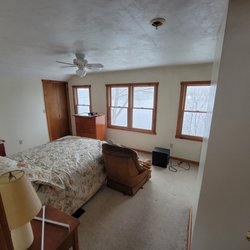 Saber Moving & Storage - This upstairs bedroom needed to be moved out so the house could be cleaned from fire damage!