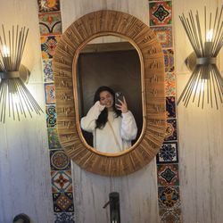 Born & Bread Bakehouse - The bathroom was so cute!