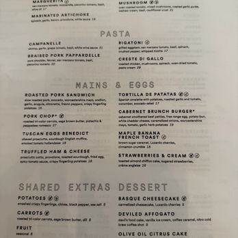 Sixty Vines - Brunch menu - New American Near Me - Miami, Florida