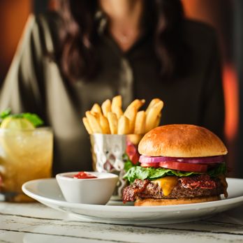 Fleming’s Prime Steakhouse & Wine Bar - a burger and fries - Steakhouses Near Me - Mclean, Virginia Fleming’s Prime Steakhouse & Wine Bar - a burger and fries - Steakhouses Near Me - Mclean, Virginia