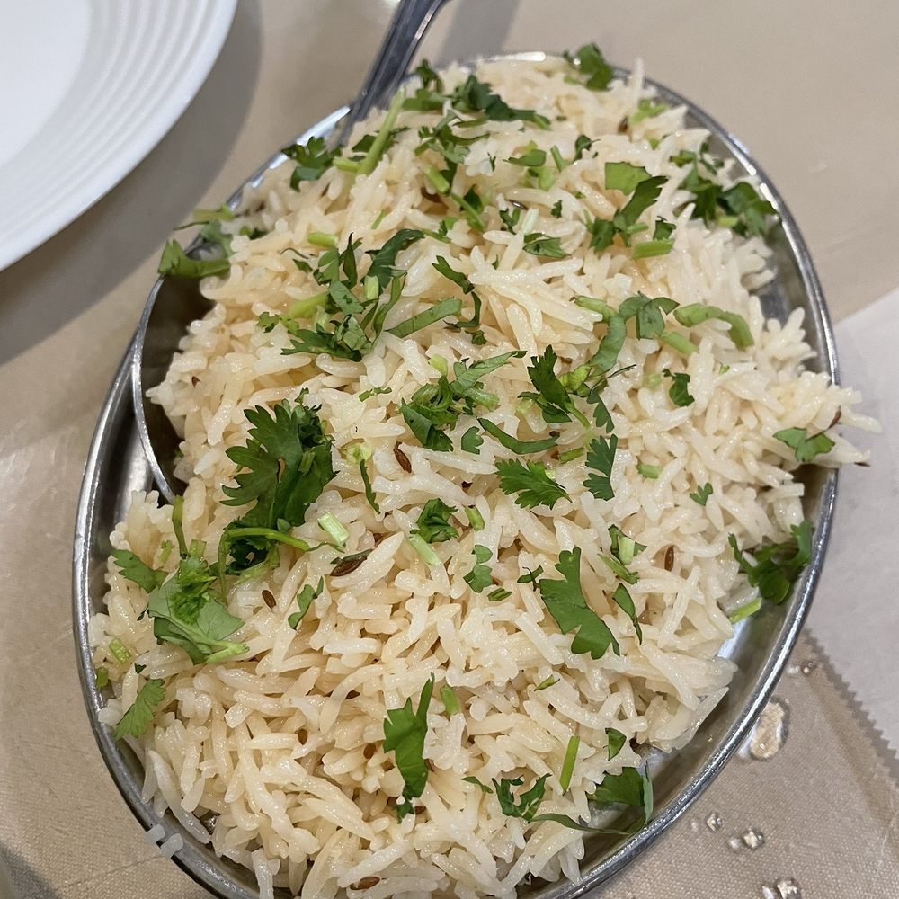 Mantra Indian Cuisine - Basmati Rice Plate - Indian Near Me - Temecula, California Mantra Indian Cuisine - Basmati Rice Plate - Indian Near Me - Temecula, California