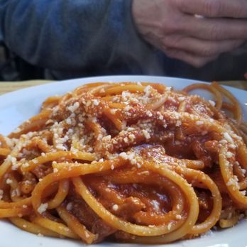 Volemose Bene - Buccatini Amatriciana - Roman Near Me - Milan, Michigan Volemose Bene - Buccatini Amatriciana - Roman Near Me - Milan, Michigan