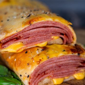T & L Rinaldi’s - Taylor Ham (pork roll ) & cheese stuffed bread - Delis Near Me - Belleville, New Jersey