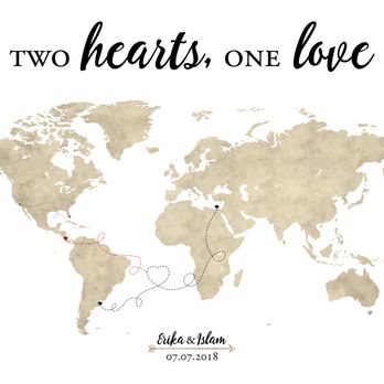 Designs by Khari - Custom-made wedding guest book - Graphic Design Near Me