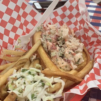 Bostwick's Chowder House - Another shot of the cold lobster roll. - Seafood Near Me - East Hampton, New York