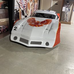 A car from the speed racer section.