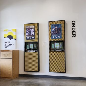 Sunright Tea Studio - 2 kiosks to order in store, cash orders will be from cashier - Tea Rooms Near Me - O'Fallon, Missouri