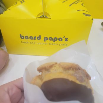 Beard Papa’s - Chocolate filled classic - Desserts Near Me - Concord, California Beard Papa’s - Chocolate filled classic - Desserts Near Me - Concord, California