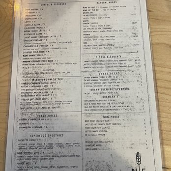 Native Fields - Drink Menu - New American Near Me - Walnut, California Native Fields - Drink Menu - New American Near Me - Walnut, California