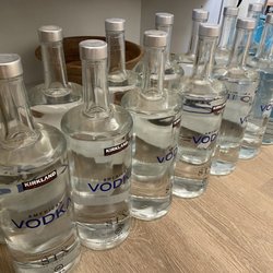 First String Bartending Services - Leftover alcohol from wedding