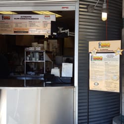 Wonderful BBQ all summer. Takeout or eat out on their picnic tables