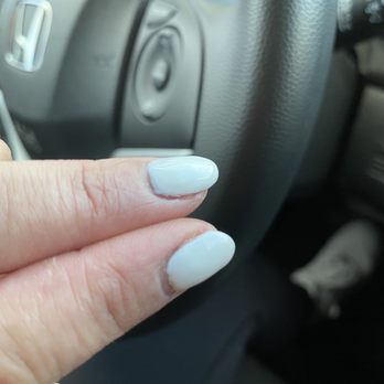 Angel Nails & Spa - Bumpy and uneven. - Nail Salons Near Me - Las Vegas, Nevada