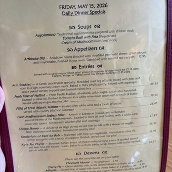 Christos Greek Restaurant - Menu - Greek Near Me - Minneapolis, Minnesota
