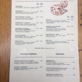 Cancino - Menu - Pizza Near Me - Ciudad de México, DIF Cancino - Menu - Pizza Near Me - Ciudad de México, DIF