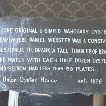 Union Oyster House - Seafood Near Me - Boston, Massachusetts Union Oyster House - Seafood Near Me - Boston, Massachusetts
