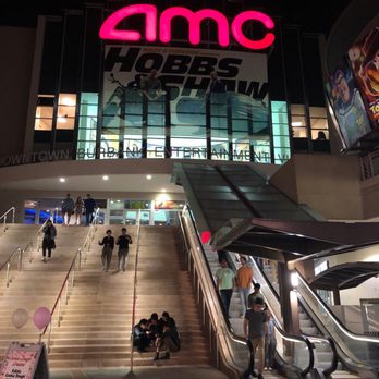 AMC Burbank 16 - AMC Entry with escalators - Cinema Near Me - Burbank, California
