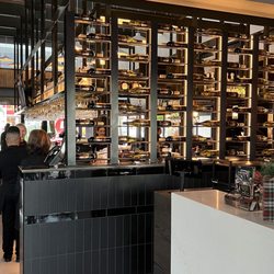P.F. Chang's - Wine selections behind the bar