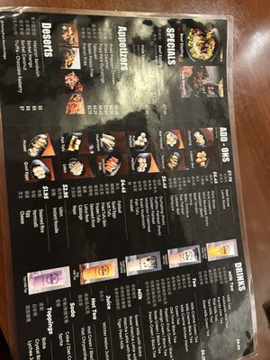 Menu photo 7 Tasty Pot Northridge, CA