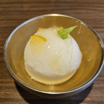 Modoo Hansang - Yuzu sorbet - Korean Near Me - Bothell, Washington