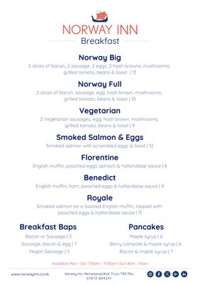 Menu photo 2 Norway Inn Truro, CON
