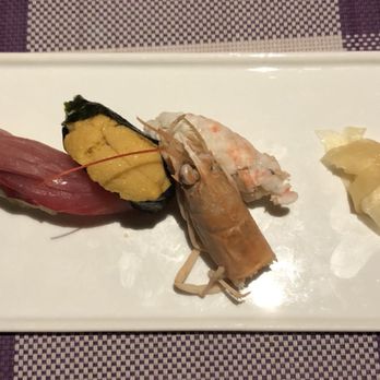 Sushi Taro - Tuna, uni, and shrimp - Sushi Bars Near Me - Washington, DC, District of Columbia Sushi Taro - Tuna, uni, and shrimp - Sushi Bars Near Me - Washington, DC, District of Columbia