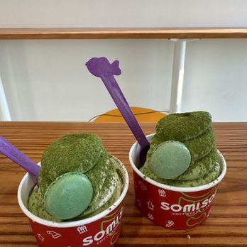 Somisomi - Matcha soft serve - Ice Cream & Frozen Yogurt Near Me - Sugar Land, Texas Somisomi - Matcha soft serve - Ice Cream & Frozen Yogurt Near Me - Sugar Land, Texas