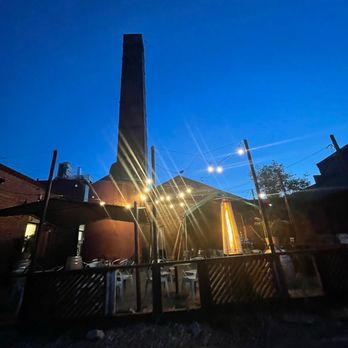 Big Spring Spirits - Patio area at night - Distilleries Near Me - Bellefonte, Pennsylvania Big Spring Spirits - Patio area at night - Distilleries Near Me - Bellefonte, Pennsylvania