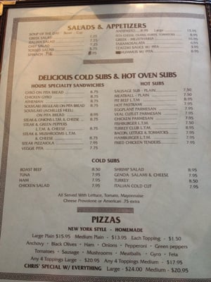 Menu photo 1 Chris' Charcoal Pit Edgewater, MD