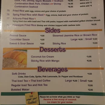 Thai E-San - Menu - Thai Near Me - Phoenix, Arizona