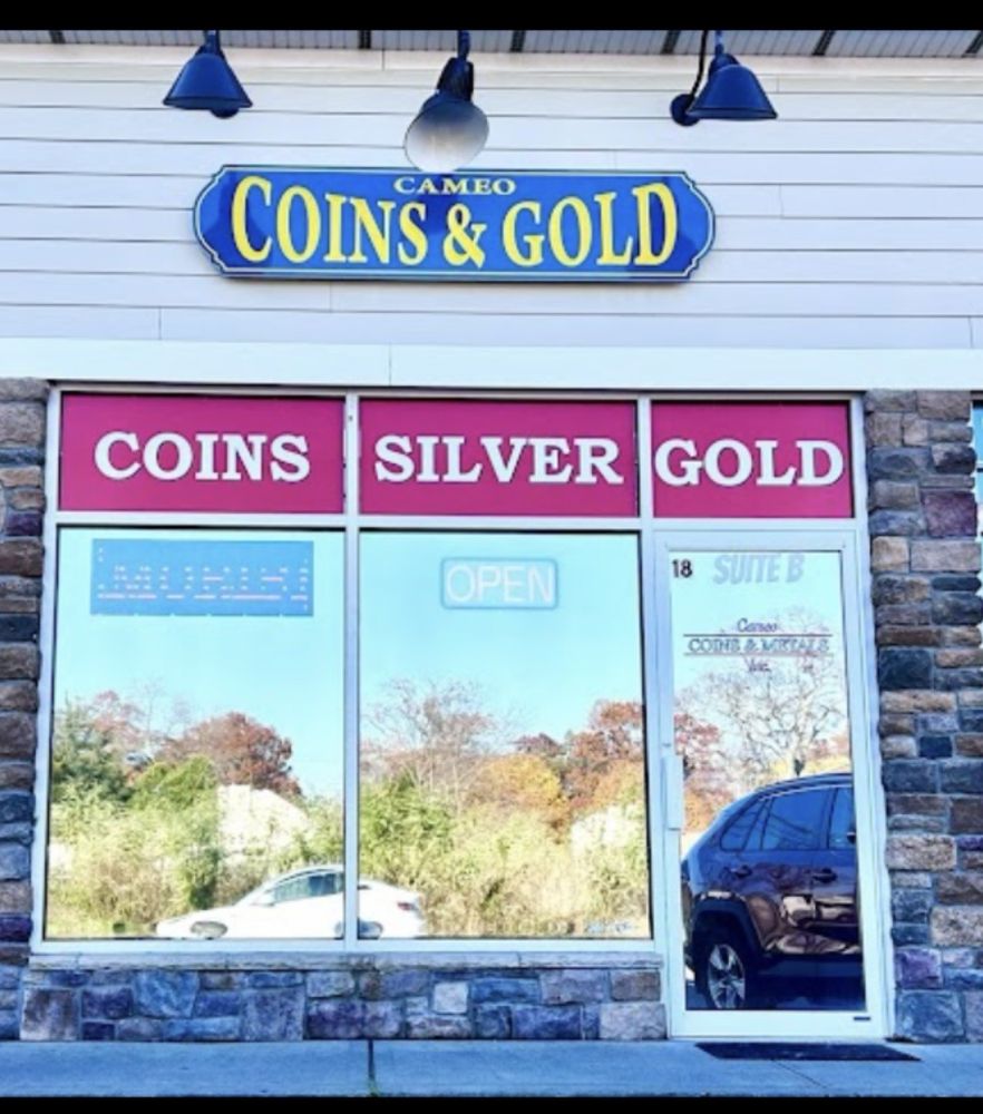 Cameo Coins Gold and Silver Logo