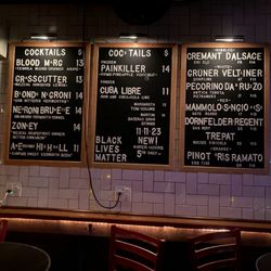 BED STUY Barb's - Drink menu