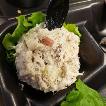 Chicken Salad Chick - Scoop of Fancy Nancy Chicken Salad. Contains: apples, grapes, pecans. The grapes are cut very small, makes this WAY better than whole grape. - Southern Near Me - O'Fallon, Illinois