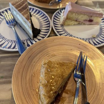 Mediterraneo Family Restaurant - Baklava, tiramisu, almond cherry cake - Greek Near Me - Waterloo, Ontario Mediterraneo Family Restaurant - Baklava, tiramisu, almond cherry cake - Greek Near Me - Waterloo, Ontario