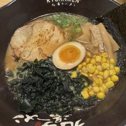 (1) Tokyo Tonkotsu Shouyu Ramen (1) with Black Garlic (1) Tokyo Tonkotsu Shouyu Ramen (1) with Black Garlic