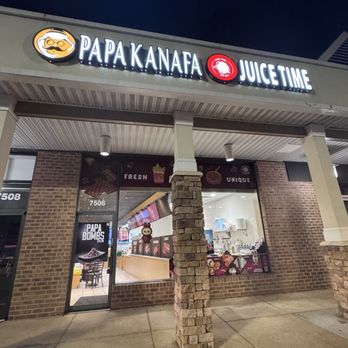 Juice Time and Papa Kanafa - Entrance - Juice Bars & Smoothies Near Me - Pimmit, Virginia