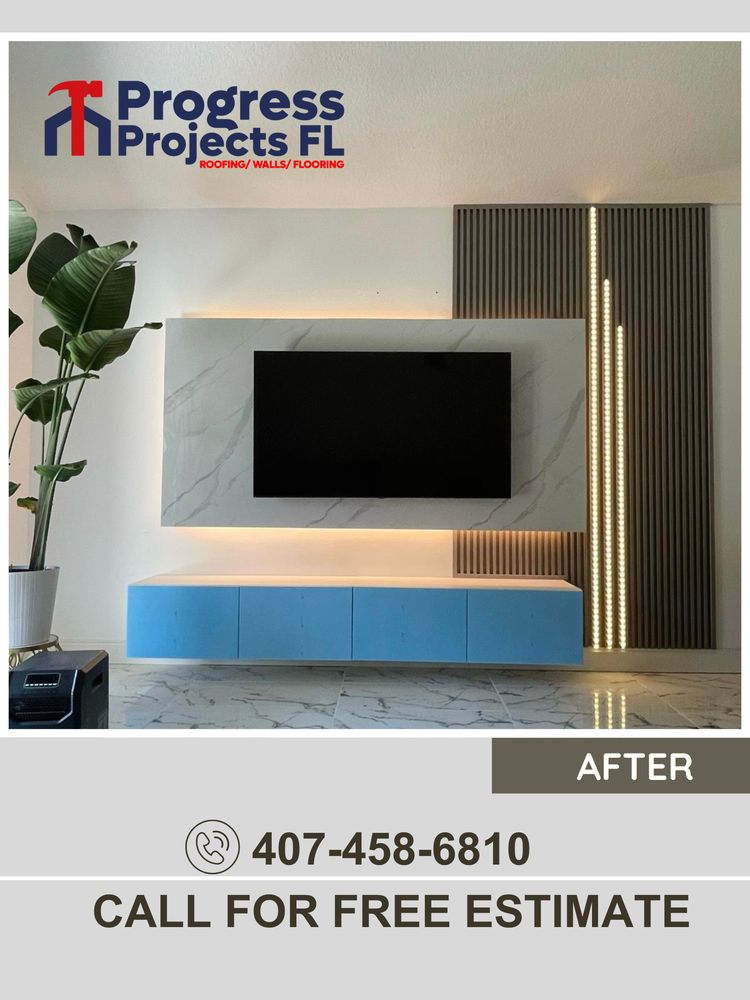 Slide of Progress Projects