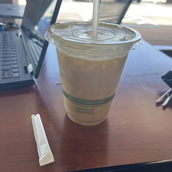 Café Ciboulette - Caffe Latte with salted caramel syrup - Coffee & Tea Near Me - Denver, Colorado Café Ciboulette - Caffe Latte with salted caramel syrup - Coffee & Tea Near Me - Denver, Colorado