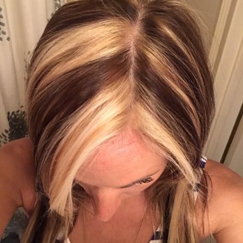 Bleu Sur Bleu Salon - Apparently this is a fresh high and low light.. more like chunks of awfulness - Hair Salons Near Me - Manhattan, New York