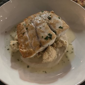 Oenotri - Halibut and roasted cauliflower - Italian Near Me - Napa, California